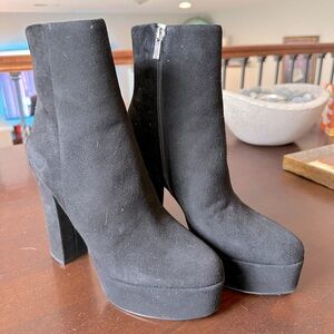Women’s Marc Fisher black booties